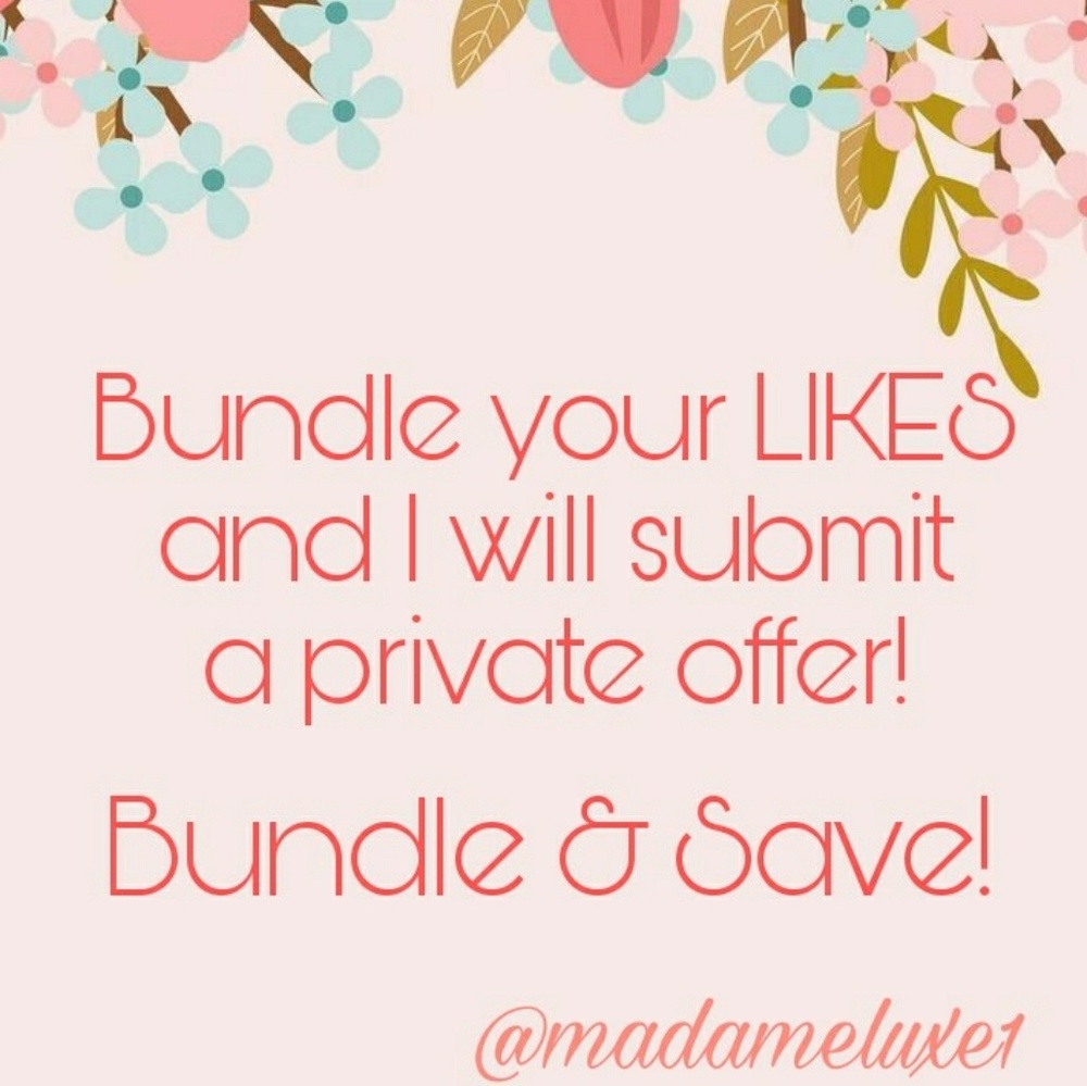 Bundle and Save!!!!