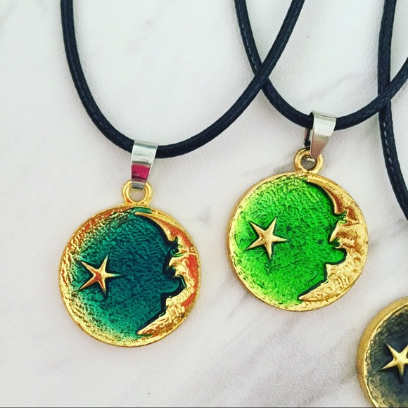 Crescent Moon Necklace - Picture 2 of 6