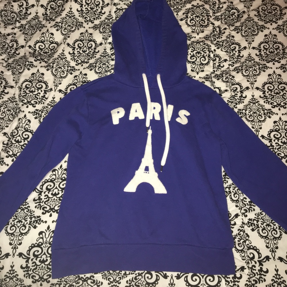 Blue Paris sweatshirt
