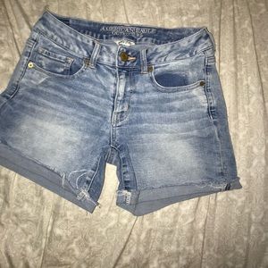 ON SALE!!!! MIDI jean shorts