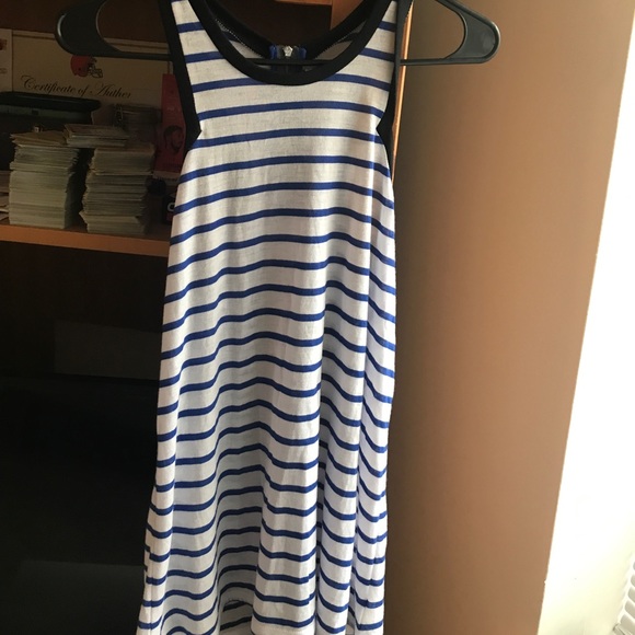 American eagle white and blue tank - Picture 1 of 3