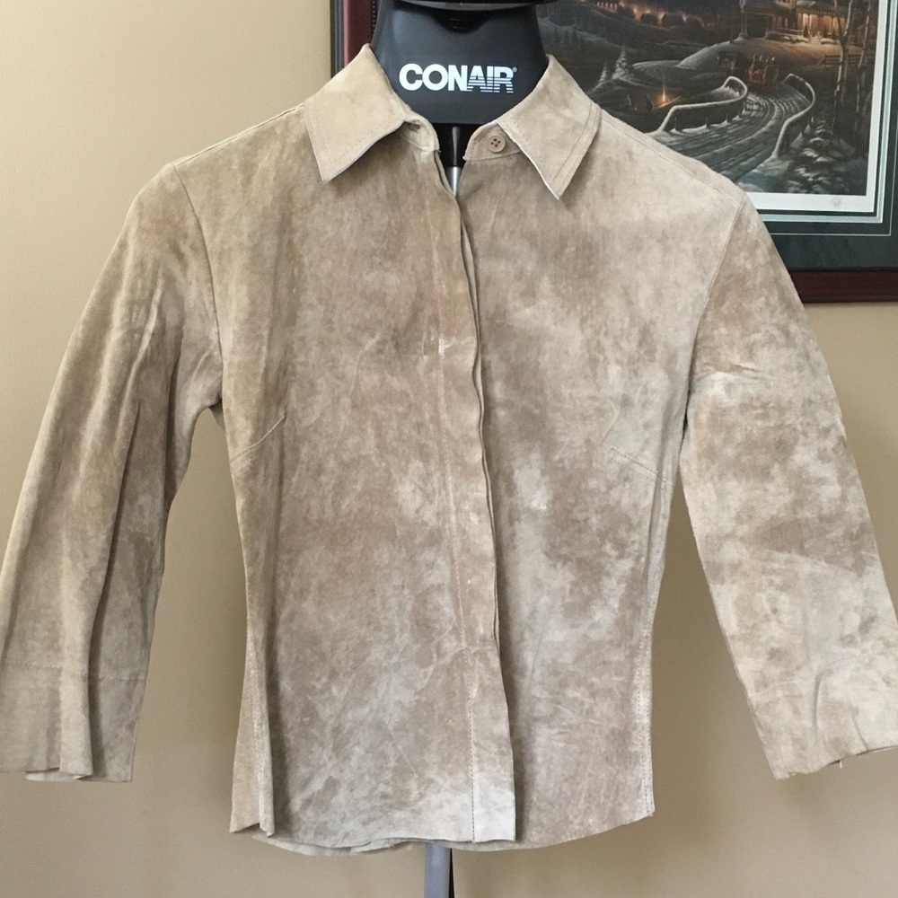 Suede shirt vintage