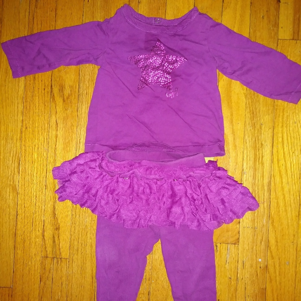Place skirted legging outfit bundle