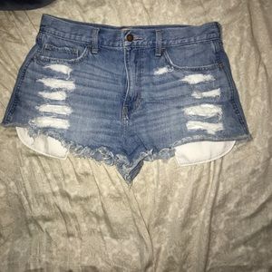 ON SALE!!!!! High rise jean shorts!!!!