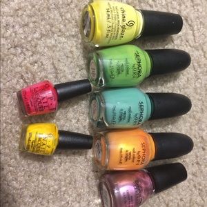 7 OPI, Sephora by OPI, Sinful Colors, China Glaze
