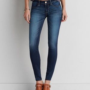 American eagle super low rise jeggings