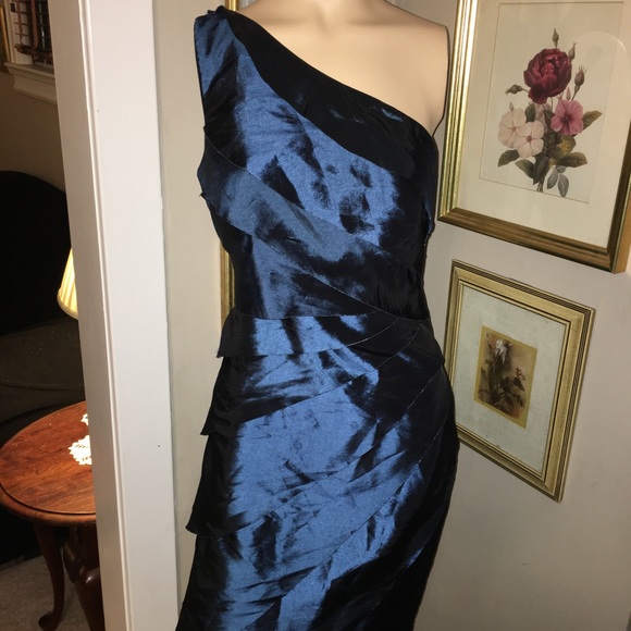 Dress barn Collection Blue Dress - Picture 1 of 3