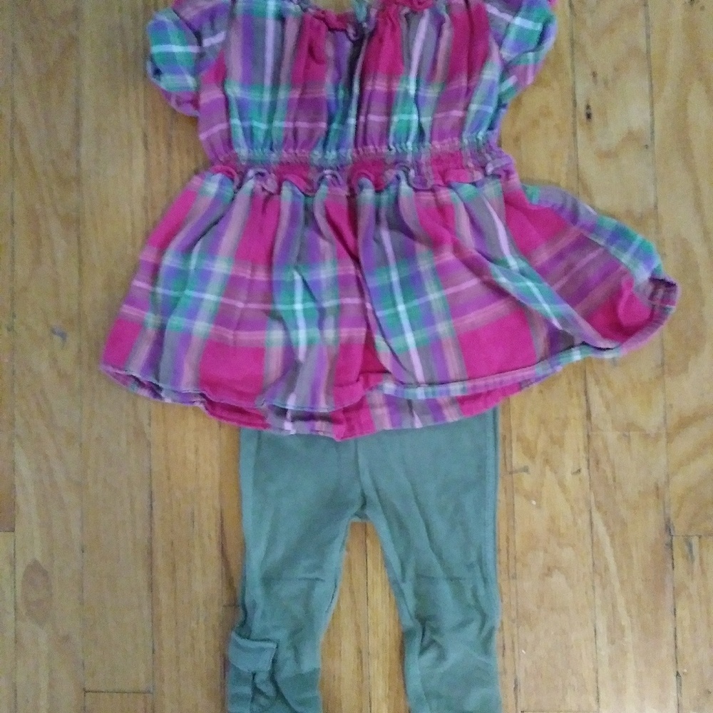 American Living leggings outfit bundle 9 months