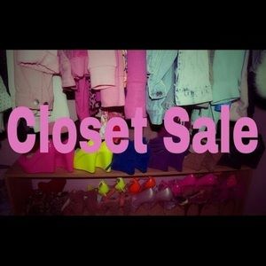 Closet sale