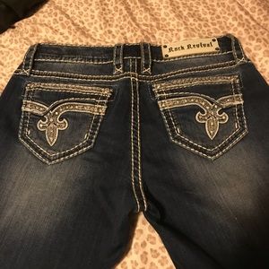 Women's rock revival jeans