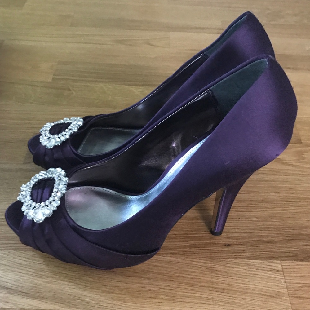 Gorgeous Royal Purple Nina Heels
