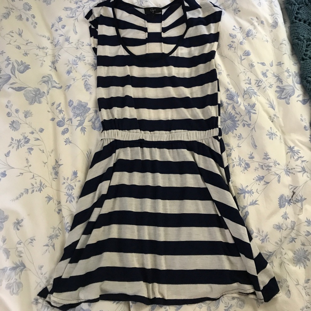 Aqua brand striped mini dress