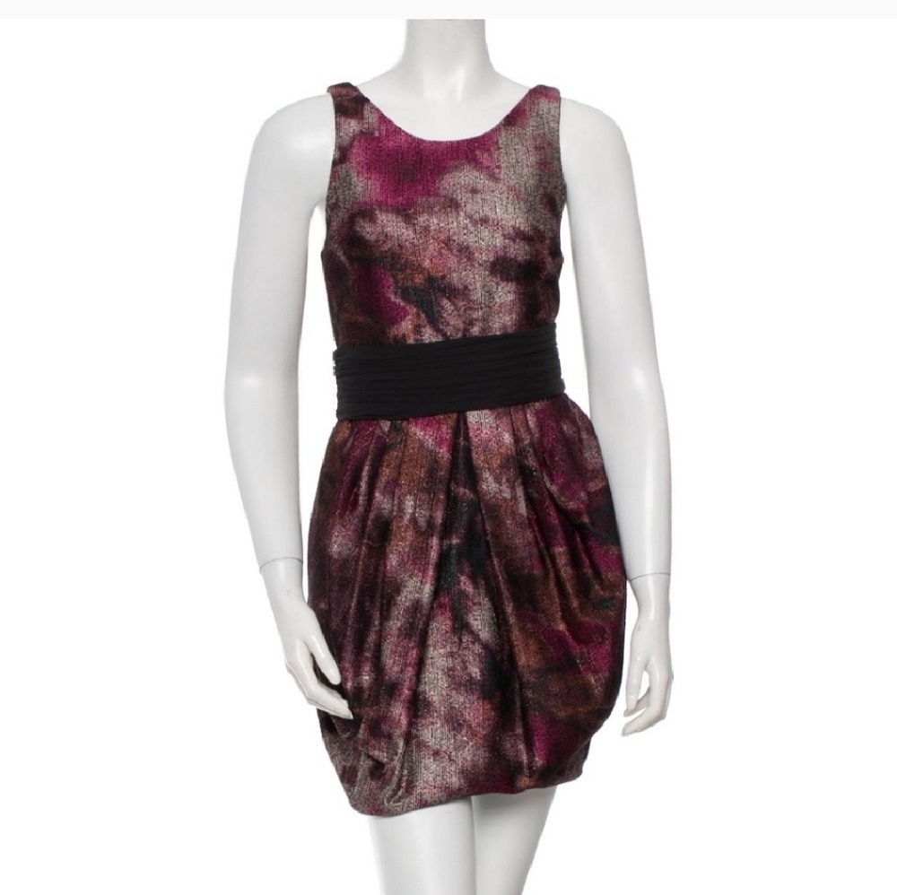 💕 Alice + Olivia Metallic Purple Dress - XS/US2