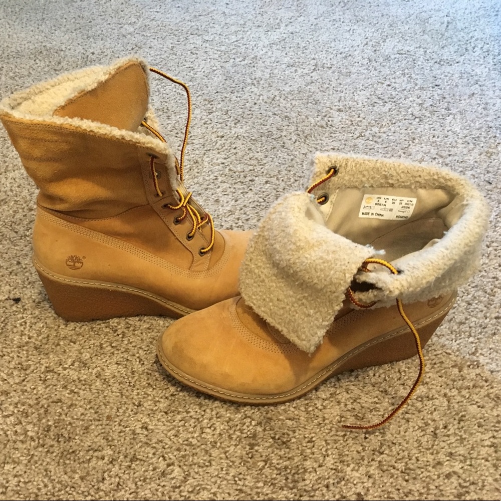 Size 8 Timberland Wedges
