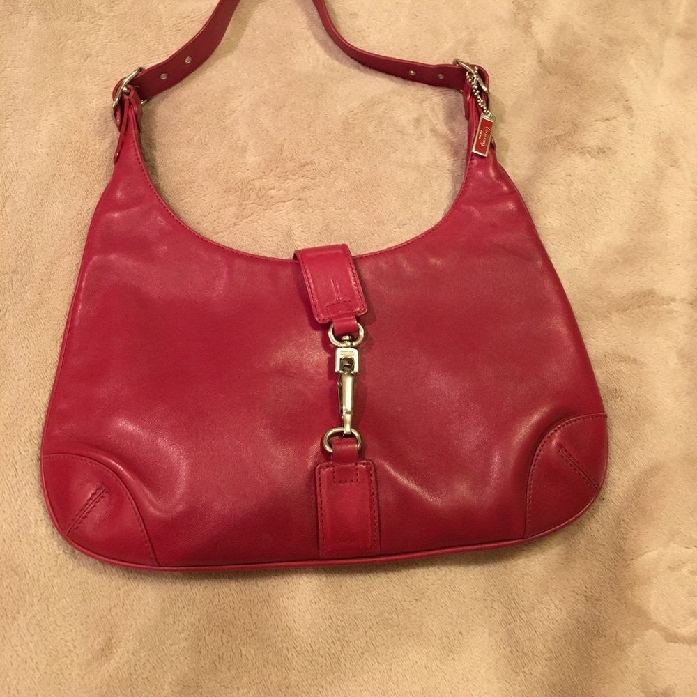 💯Authentic Coach Leather Handbag