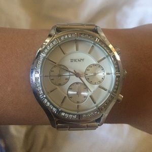 DKNY watch silver
