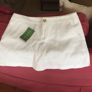 Lilly Pulitzer resort white skort.