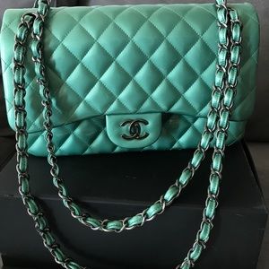 Authentic Chanel Double Flap Maxi