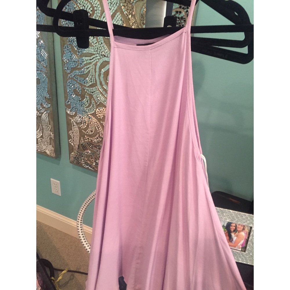 MinkPink Lilac Flowy Dress
