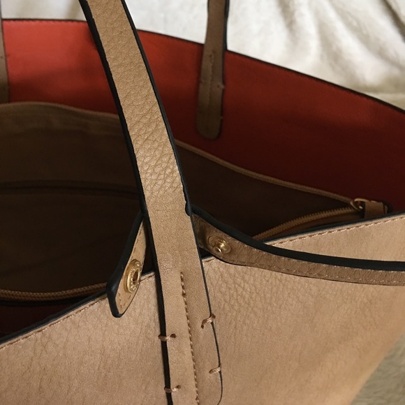 Double Bag Faux Leather Tote - Picture 7 of 7