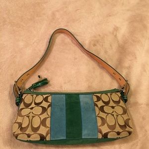 💯Authentic Coach monogram handbag