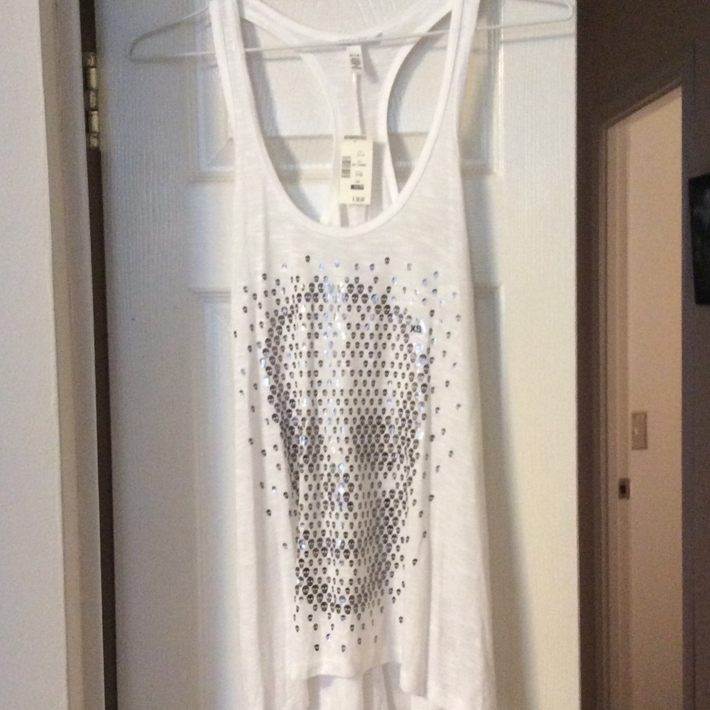 Skull tank top