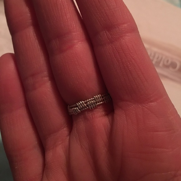 STERLING SILVER TURQUOISE RING - Picture 5 of 5