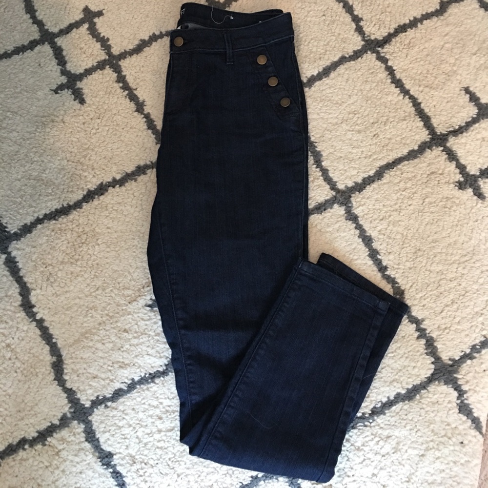 Loft curvy boot cut denim- never worn