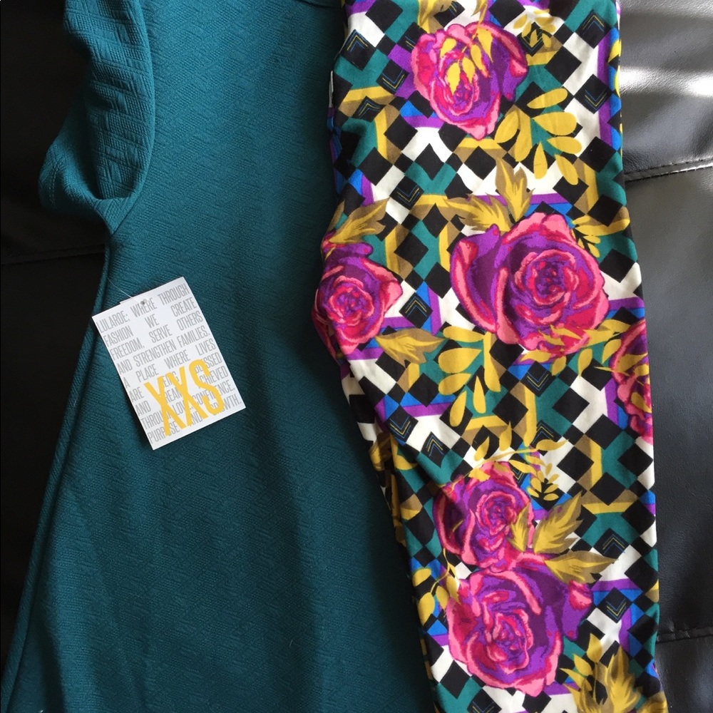 Lularoe XXS Carly and OS Leggings