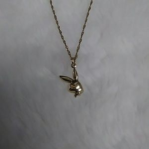 Playboy Bunny Pendant and Chain