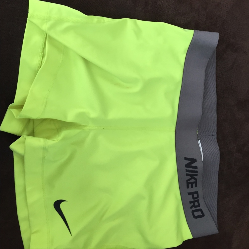 Nike pro spandex shorts