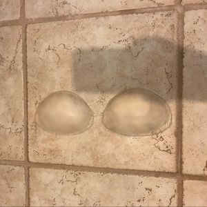 Swim bikini top silicone inserts