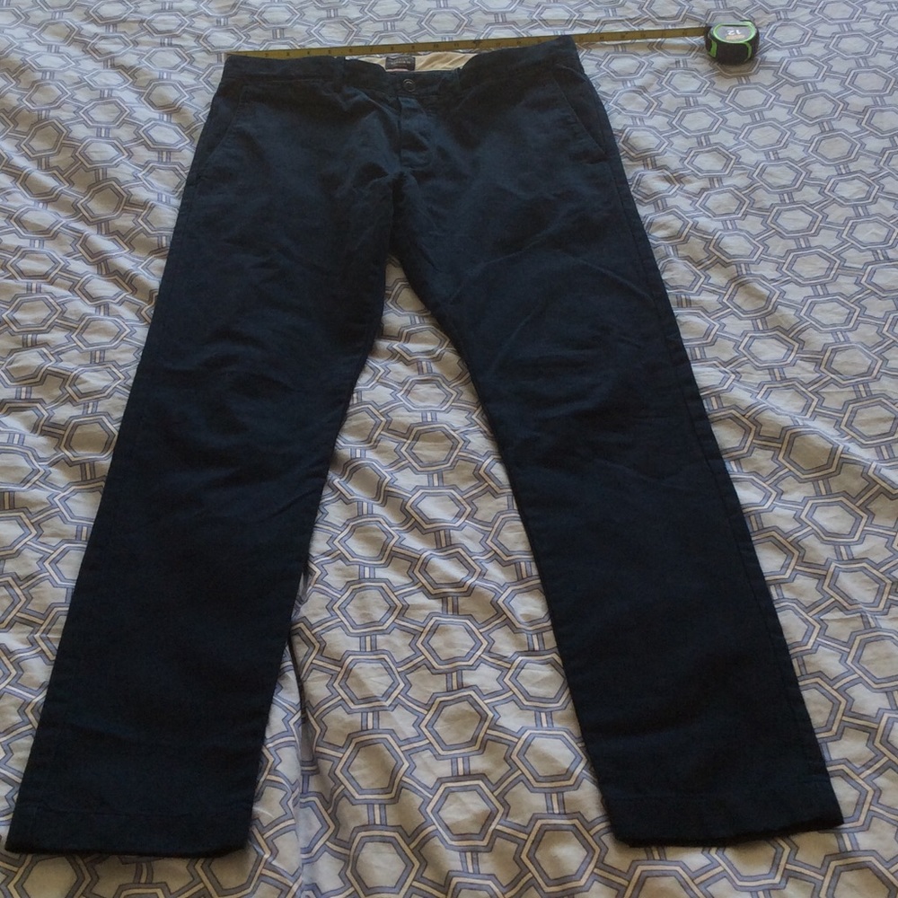 J Crew 484 Navy Pant - Size 32 - "Broken In"