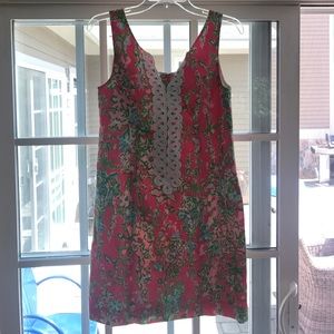 Pink Green Blue and Orange Lily Pulitzer Dress