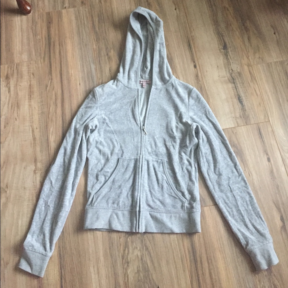 Juicy couture silver jacket. Size S