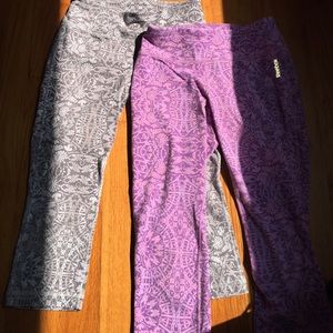 BUNDLE: Reebok cropped leggings