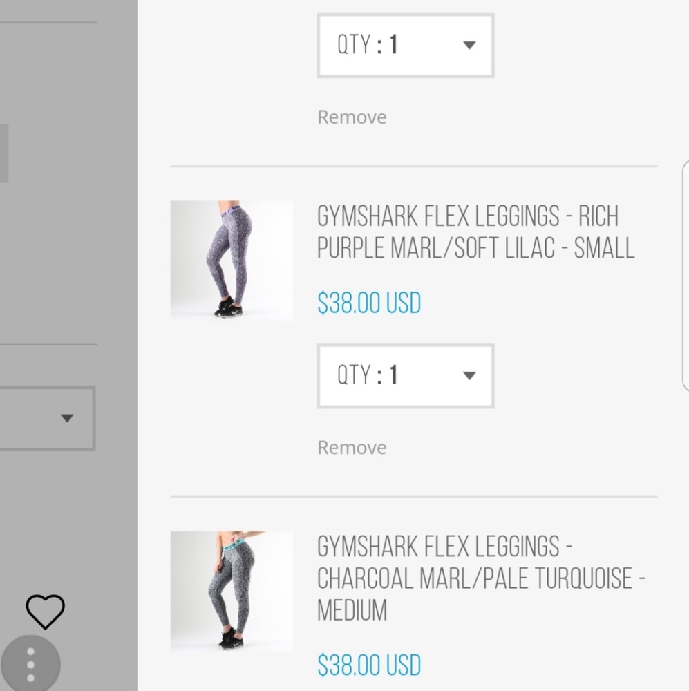 NOT FOR SALE Gymshark flex leggings are restocked