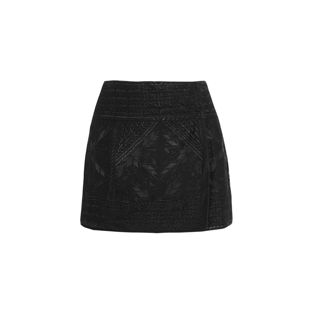 Isabel Marant "Andy" embroidered mini skirt, 36