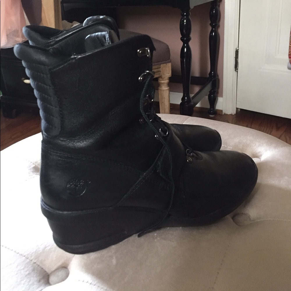 Leather Timberland Boots