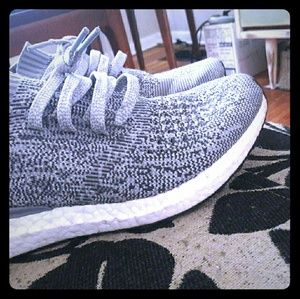 Grey uncaged ultra boosts