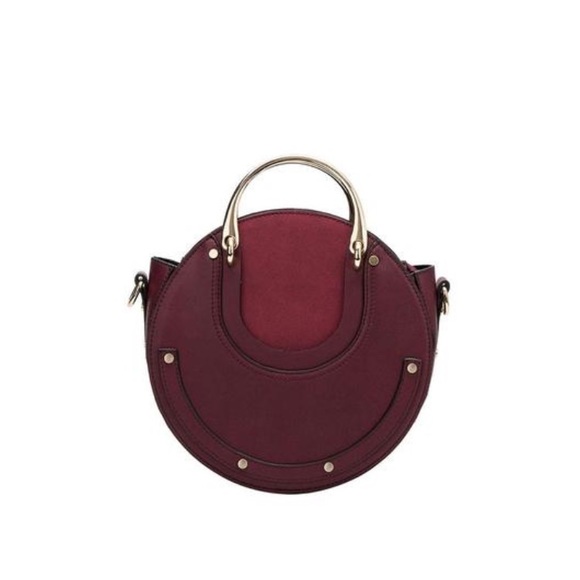 🆕Harley Burgundy Melie Bianco Round Crossbody - Picture 2 of 8