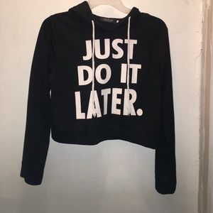 Just Do It Later Crop Top✔️ ,