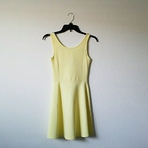 H&M yellow summer dress