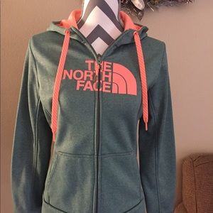 North Face Full Front Zipper Hoodie Sweatshirt