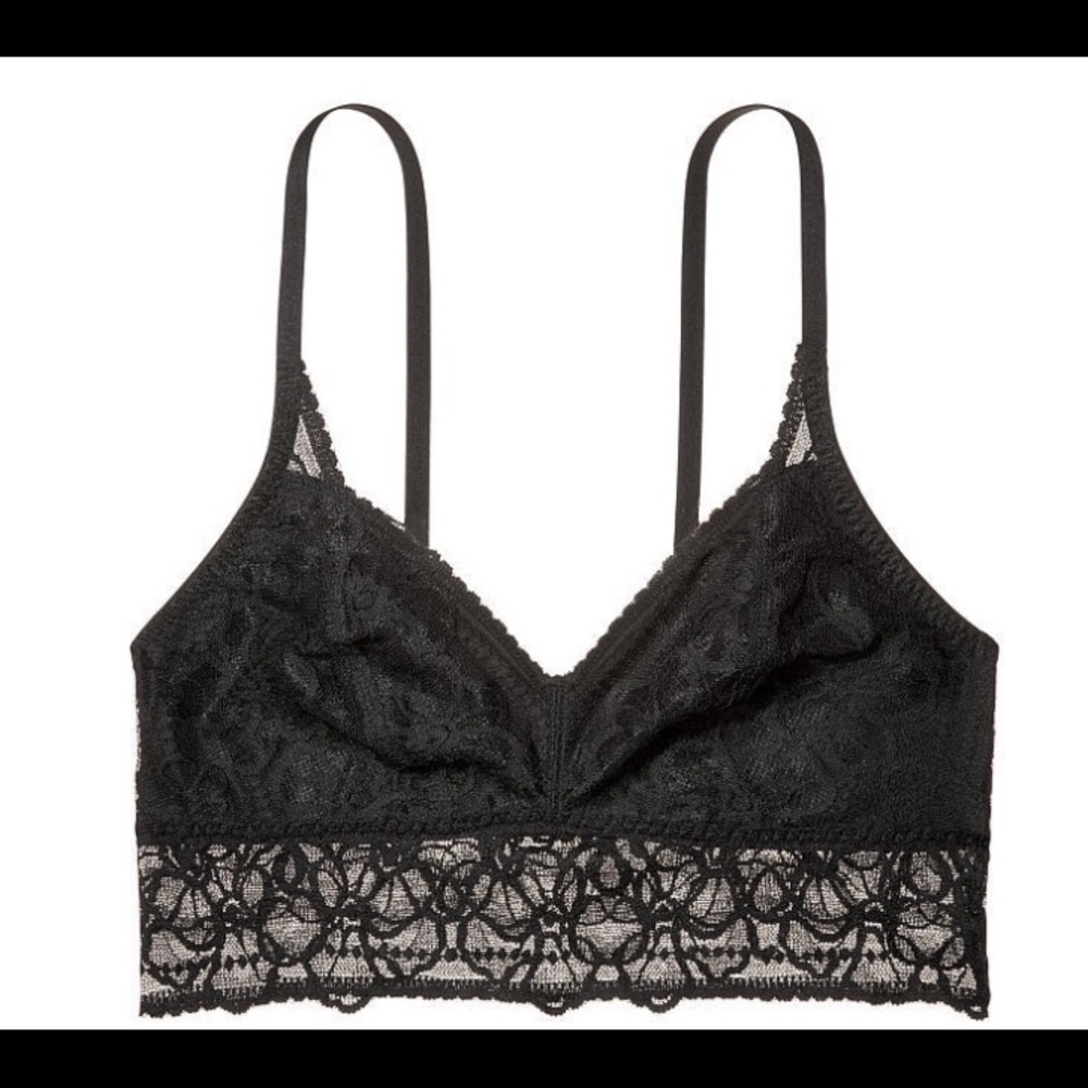 Unlined lace bralette