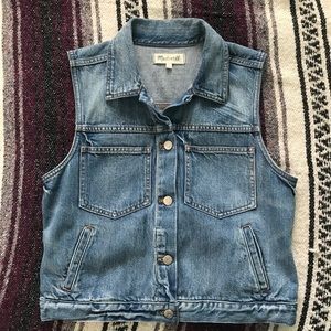 Madewell Pocket Jean Vest