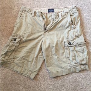 American eagle cargo shorts men's