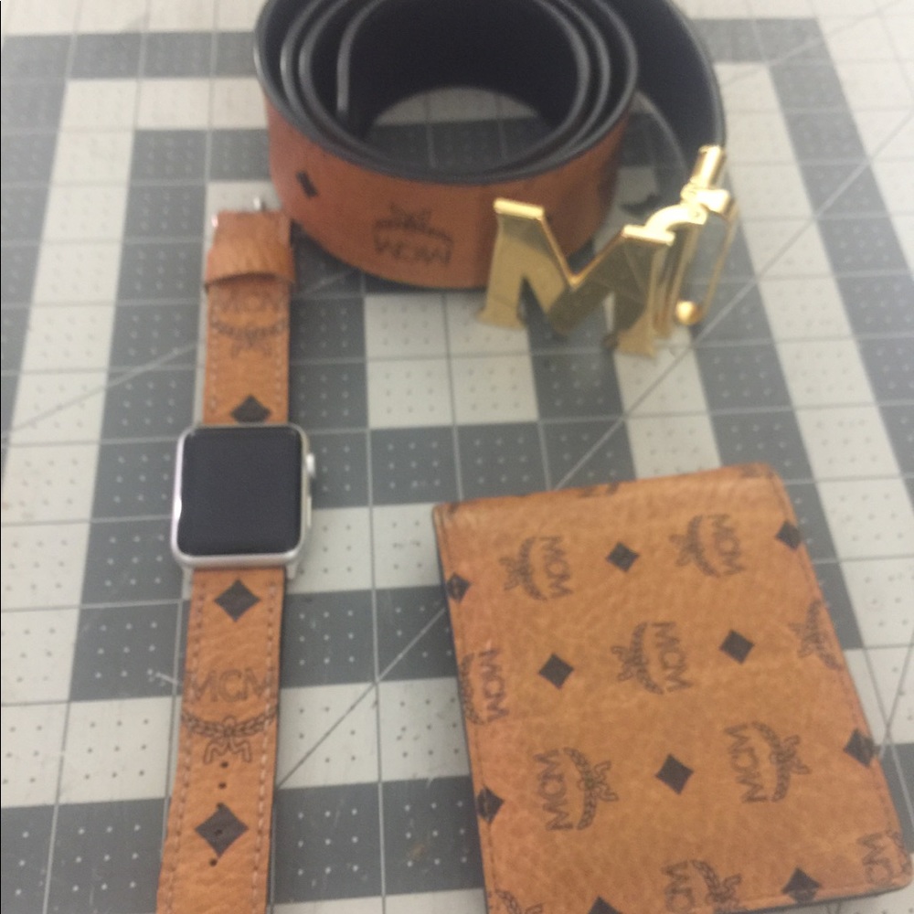 Authentic MCM Apple WatchBand 38/42mm