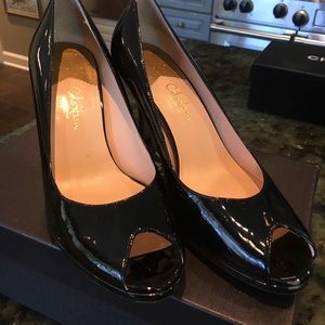 Cole Haan patent leather black pumps