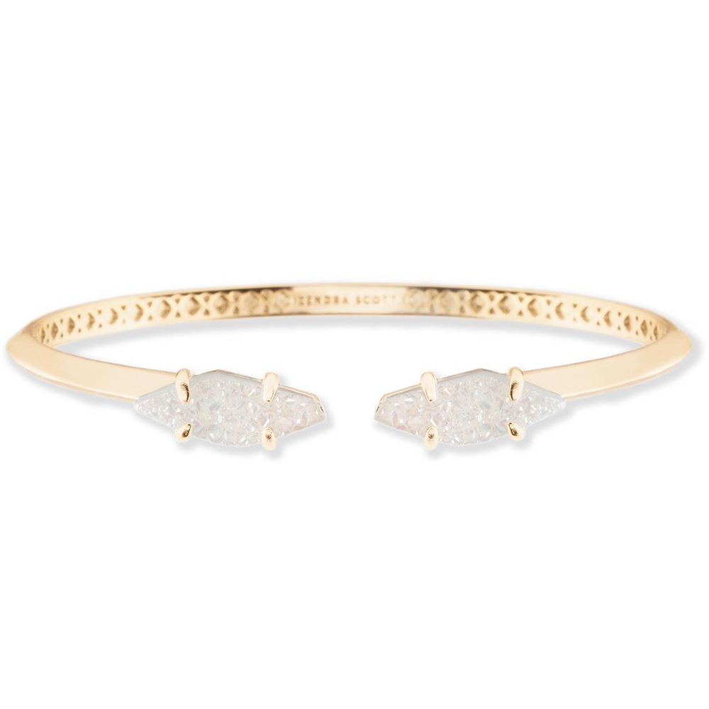 SOLD Kendra Scott Bianca Cuff Iridescent Drusy